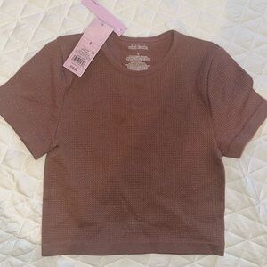 Mauve stretch crop top size small, Wild Fable (Target)